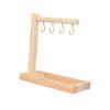 Bracelet Display Stand Wooden Jewelry Organizer Storage Shelf Countertop Freestanding Necklace