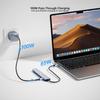 XUNDD XDDC-072 Expansion Dock 7 in 1 Type-C Hub USB-C to PD / USB 3.0 / USB 2.0 / HD / SD / TF Card Reader