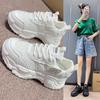 Platform Dad Shoes Women's 2025 New Summer Sports and Leisure White Shoes Women's Ins Trendy Versatile Niche Explosion