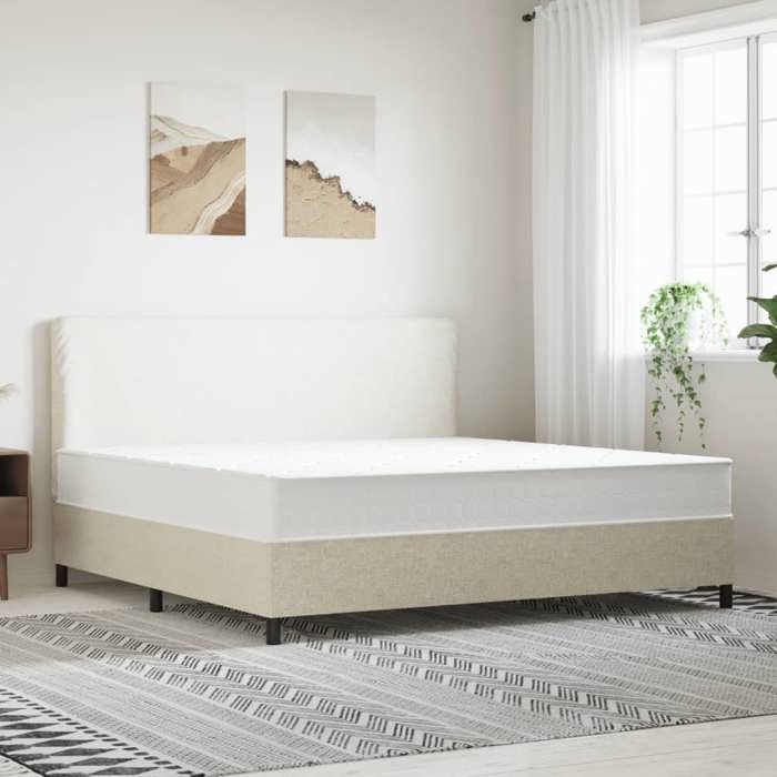 VidaXL Matelas à ressorts ensachés dureté moyenne 200x200 cm 3206421