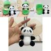 Adorable Panda Plush Keychain Soft And Cuddly Animal Toy Miniature