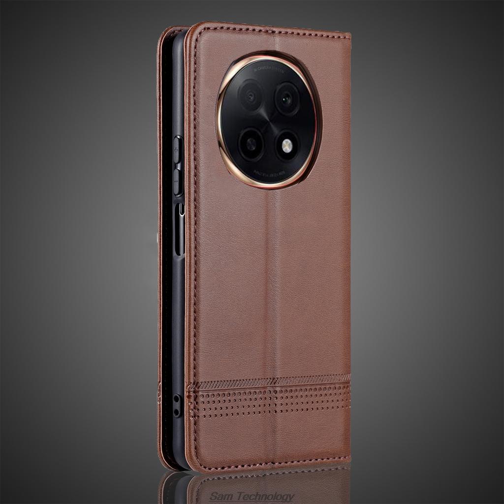 Роскошный магнитный адсорбционный кожаный чехол для OPPO A5 Pro A5Pro 6.7" PKP110 откидной защитный чехол Capa Fundas Coque