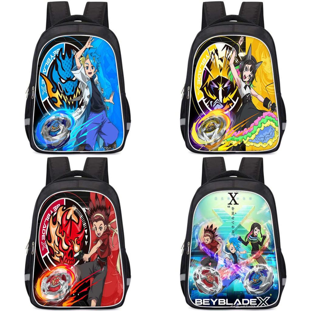 Рюкзак Beyblade большой вместимости, легкая сумка из ткани Оксфорд для школьных принадлежностей
