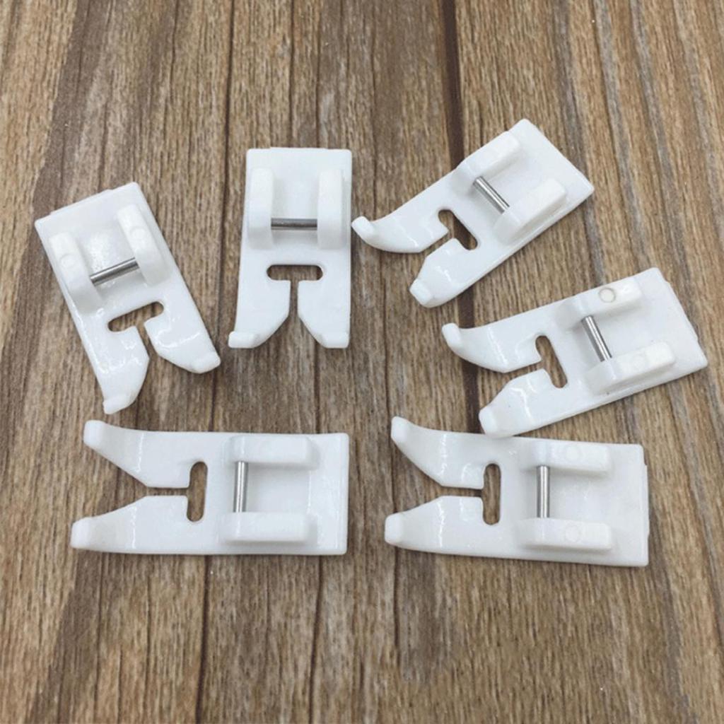 Non-Stick Plastic Sewing Machine Presser Foot for All Low Shank Snap-On Machine