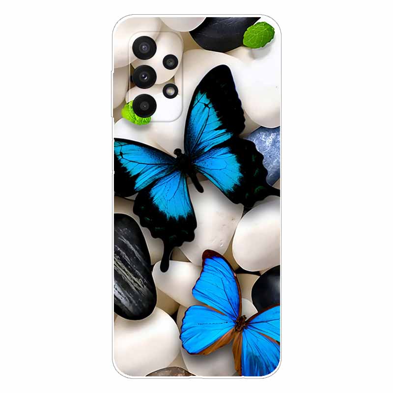 Чехол-бампер для Samsung Galaxy A23 5G, Мягкая силиконовая задняя крышка для Samsung A23 4G 6.6'', Ударопрочный чехол-бампер, Fundas A 23, Расписной