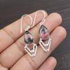 Black Rhodonite  925 Solid Sterling Silver Earrings, Handmade Gemstone Earrings Jewelry, Gifts For Wife Brand New Earrings