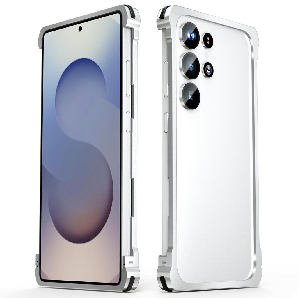Бампер для Samsung Galaxy S25 Ultra Металлическая рамка Защелкивающаяся Теплоотводящая Накладка на телефон