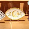 Изысканная Стильная Прочная Керамическая Тарелка для Глаз Элегантное Решение Портативная для Организации и Демонстрации Украшений Ежедневное Использование
