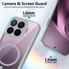 Keysion Transparent Magnetic Phone Case For Xiaomi 17t 17t Pro 5g Siliconepc Hd Clear Shockproof Back Cover For Xiaomi 17t Pro