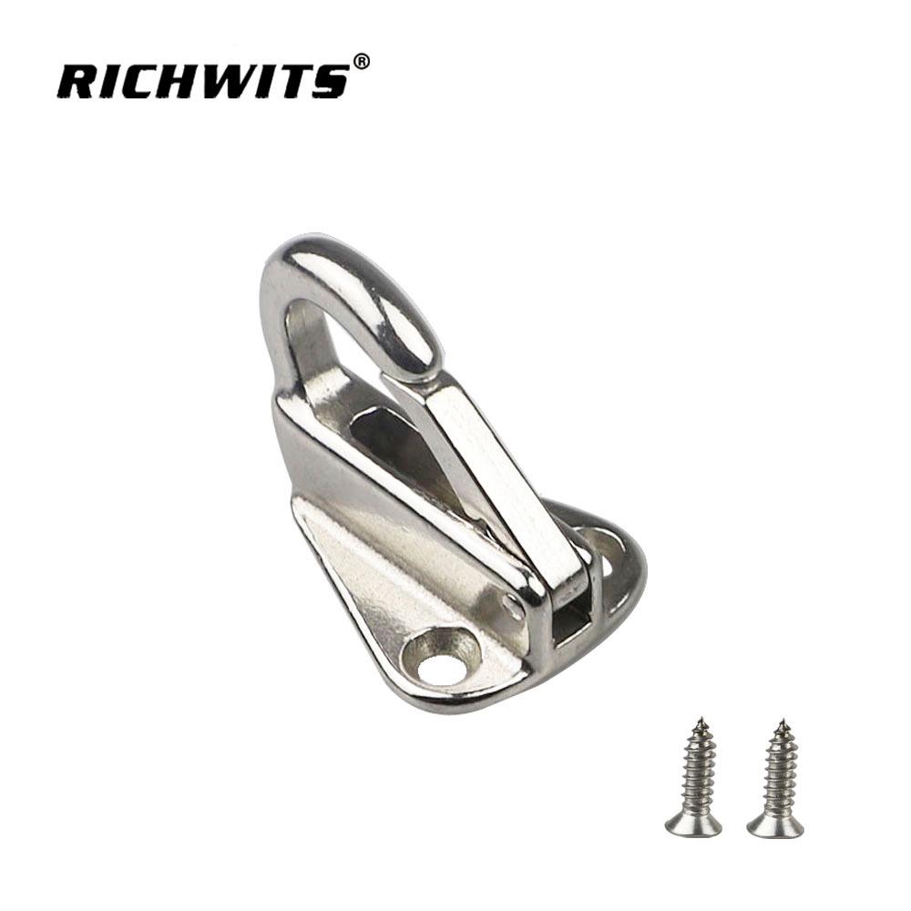 RICHWITS 316 Нержавеющая сталь Яхтенная пружина и крючок для кранцев