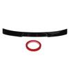 Rear Window Roof Spoiler Glossy Black Window Top Lip Visor Deflector Molding Trim Replacement for Ac