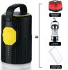 Кемпинговый фонарь Наружное освещение Power Bank 10400 мАч Bluetooth-динамик Желтый