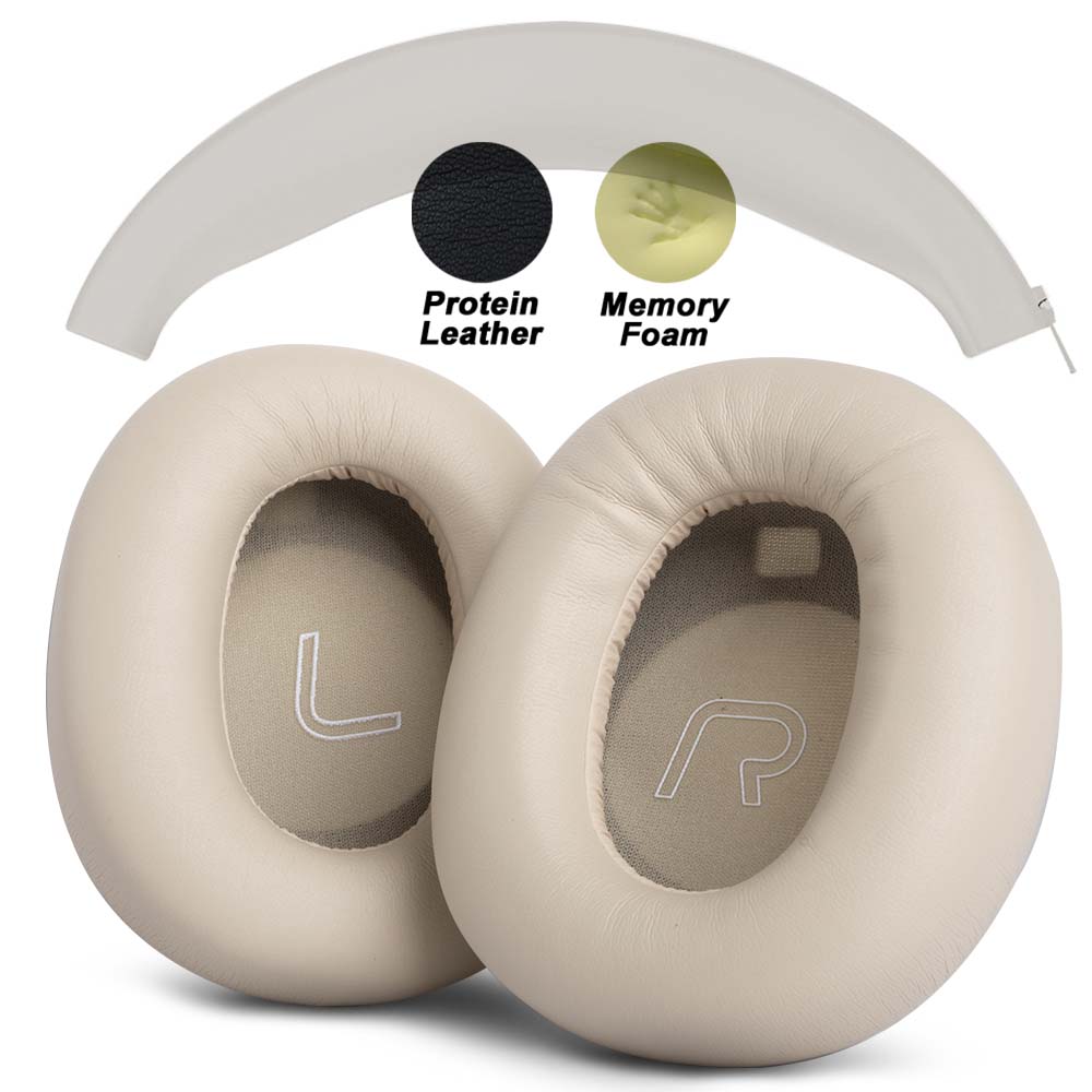 Replacement for EDIFIER WH950NB ANC W860NB Pro LS880NB Pro Wireless Headband Ear Pads Earphone Cushions Protein Earmuff