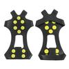 Non-Slip Ice Cleats: Ten-Tooth Grips for Kids & Adults - Snowfield, Ice Fishing, Mountaineering