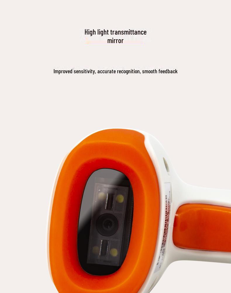 Ruidida проводной/Bluetooth/беспроводной 1D/2D сканер штрих-кодов для супермаркетов