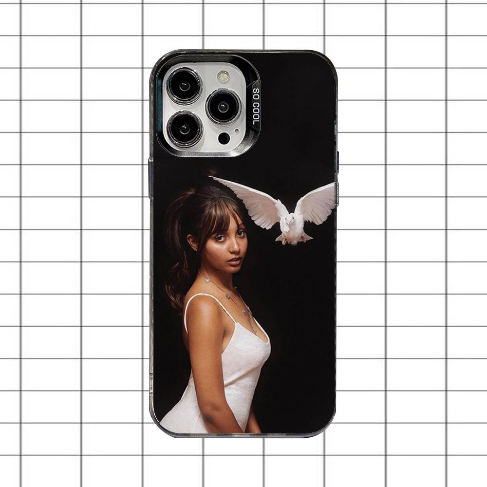 Чехол для телефона PinkPantheress Fancy That для iPhone 16,15,14,13,12,11,8,7,Pro,Max,Plus,Mini,XS,SE, противоударный, черный, матовый, жесткий