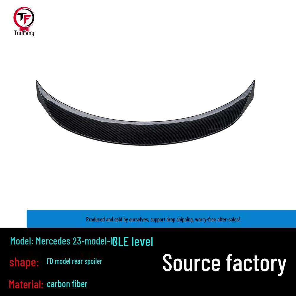 Mercedes-Benz CLE-Class C236 FD Style Carbon Fiber Rear Spoiler Upgrade.