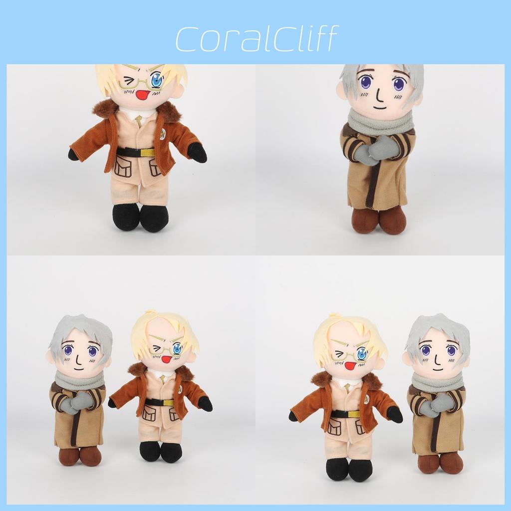Плюшевая кукла Hetalia Axis Powers с наполнителем из полипропиленового хлопка для коллекционеров и фанатов