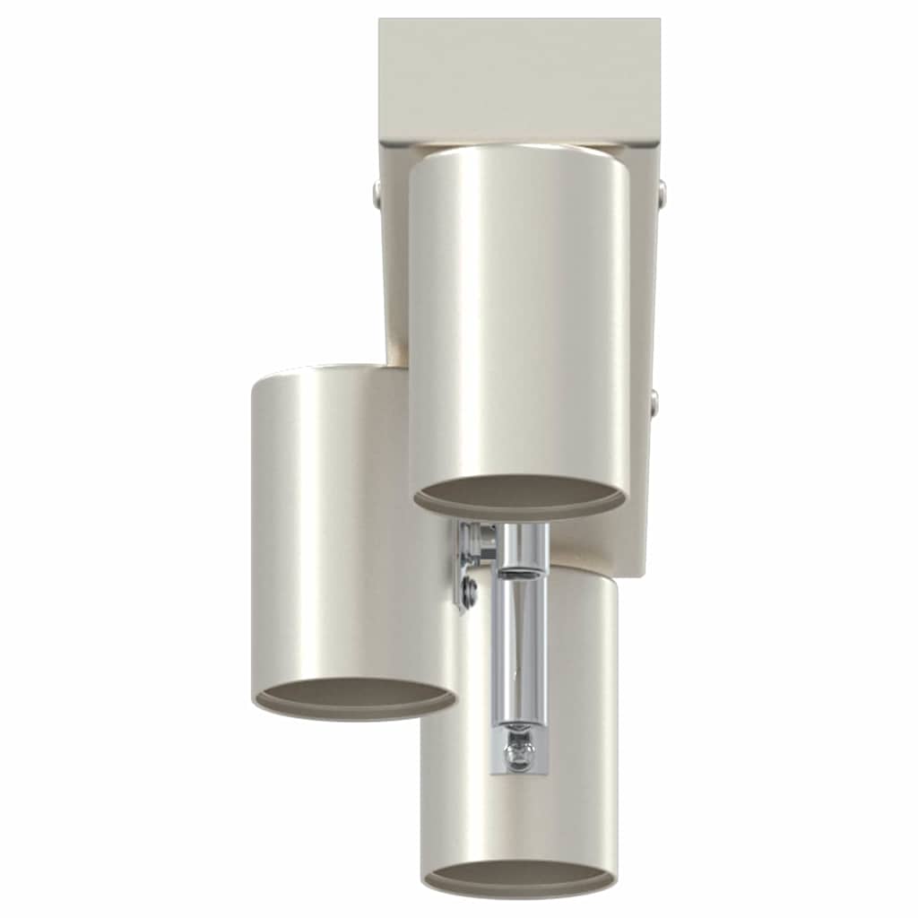 Ceiling Spotlight with Spotlights Nickel 38 x 6.5 x 11.5 cm Metal