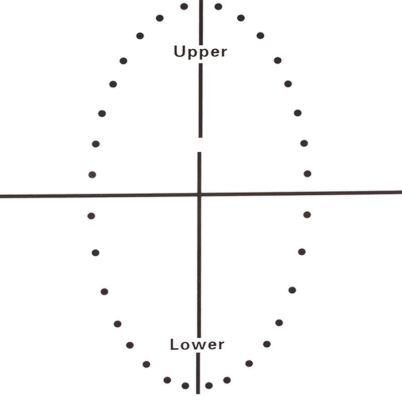 Стоматологическая резиновая прокладка для коффердама, шаблон для позиционирования барьера, инструмент для зуботехнической лаборатории