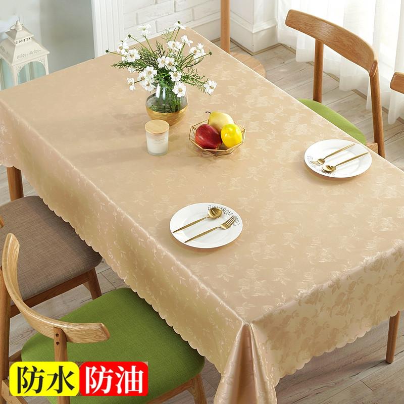 Пластиковая кружевная круглая скатерть, толстая скатерть с разноцветным принтом, водонепроницаемая, маслостойкая, моющаяся, скатерть для стола