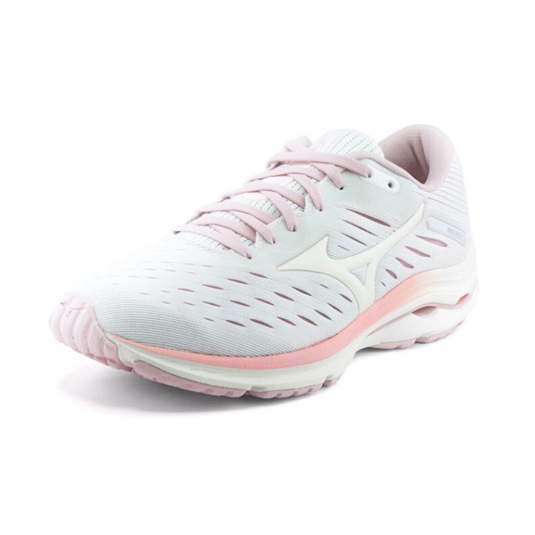 Mizuno Унисекс беговые кроссовки Wave Rider 24 Белый J1GD200613