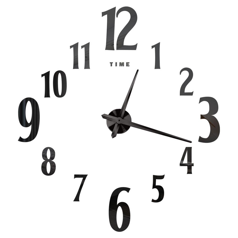 Настенные часы 2D/3D reloj de pared DIY Кварцевые часы Акриловые зеркальные наклейки Horloge Murale Домашний декор Часы Современный дизайн