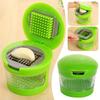Multi-functional Small Mini Garlic Cutter Creative Garlic Vegetable Cutter Kitchen Tool Garlic Puree Container Home Accessories