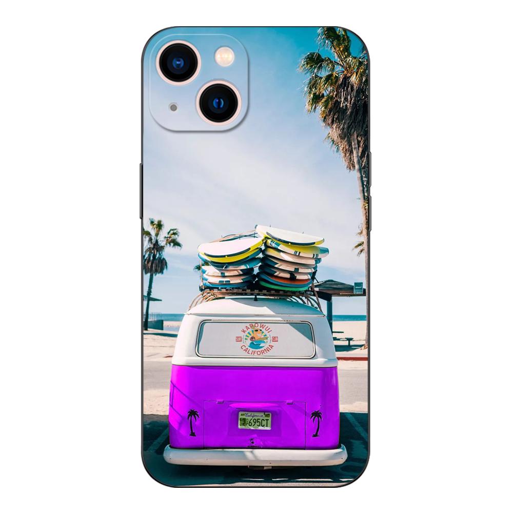 Черный ТПУ чехол для OPPO Reno 6 5 3 4 4Z 4F SE 5F 5Z PRO PLUS lite 6 6z 4G 5G Combi Van Surf