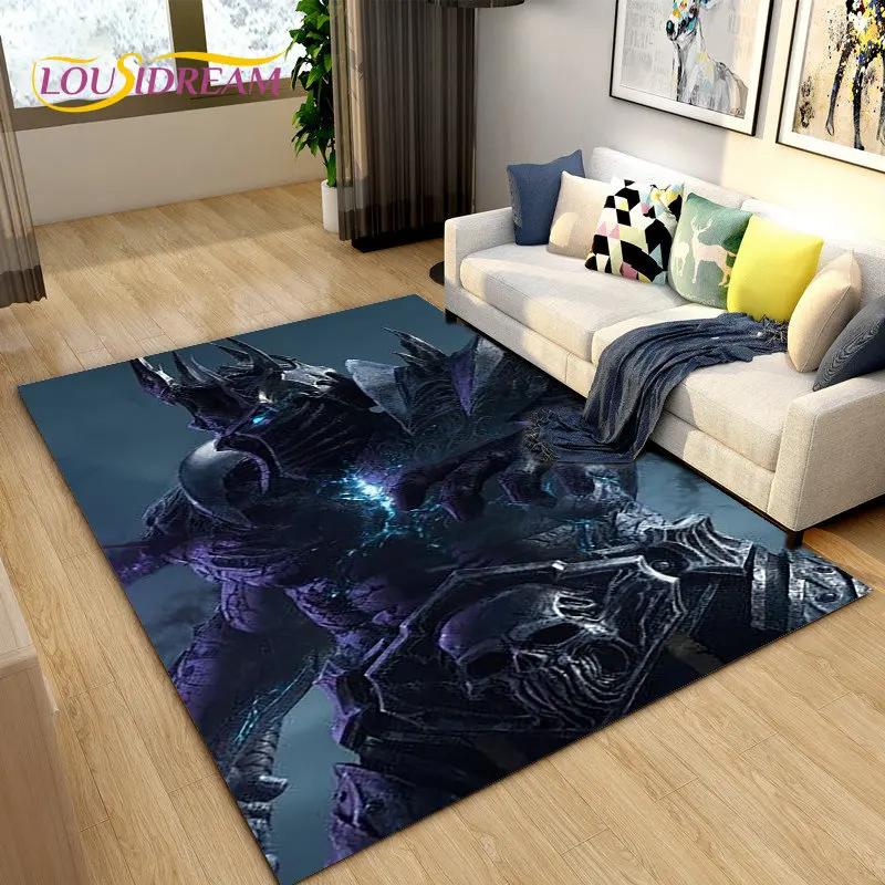 3D WOW, большой коврик для игровой зоны World of Warcraft, коврик для гостиной, спальни, дивана, коврик для украшения, детский нескользящий напольный коврик