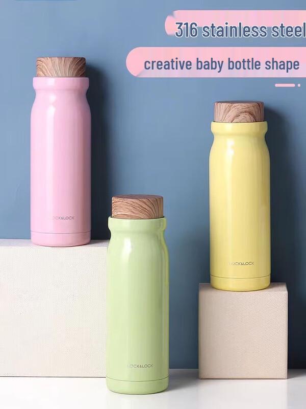 LocknLock Milk Thermos Water Bottle