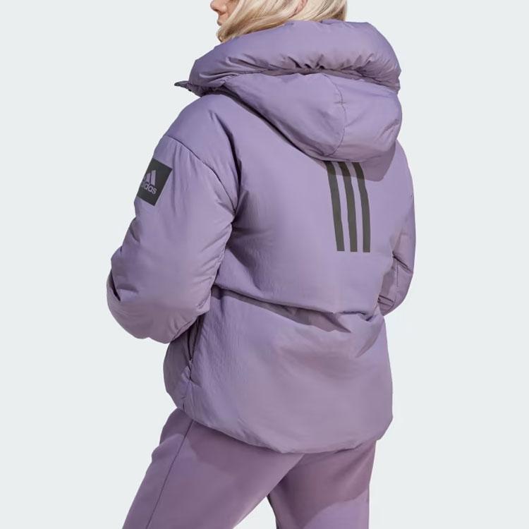 adidas MYSHELTER Женская фиолетовая пуховая куртка средней степени утепления HZ5700
