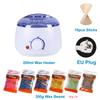 200ML Professional Wax-melt Pot Hot Film Painless Waxing Beads Hair Removal Wax Heater Kit Hard Wax Beans Waxing Machine