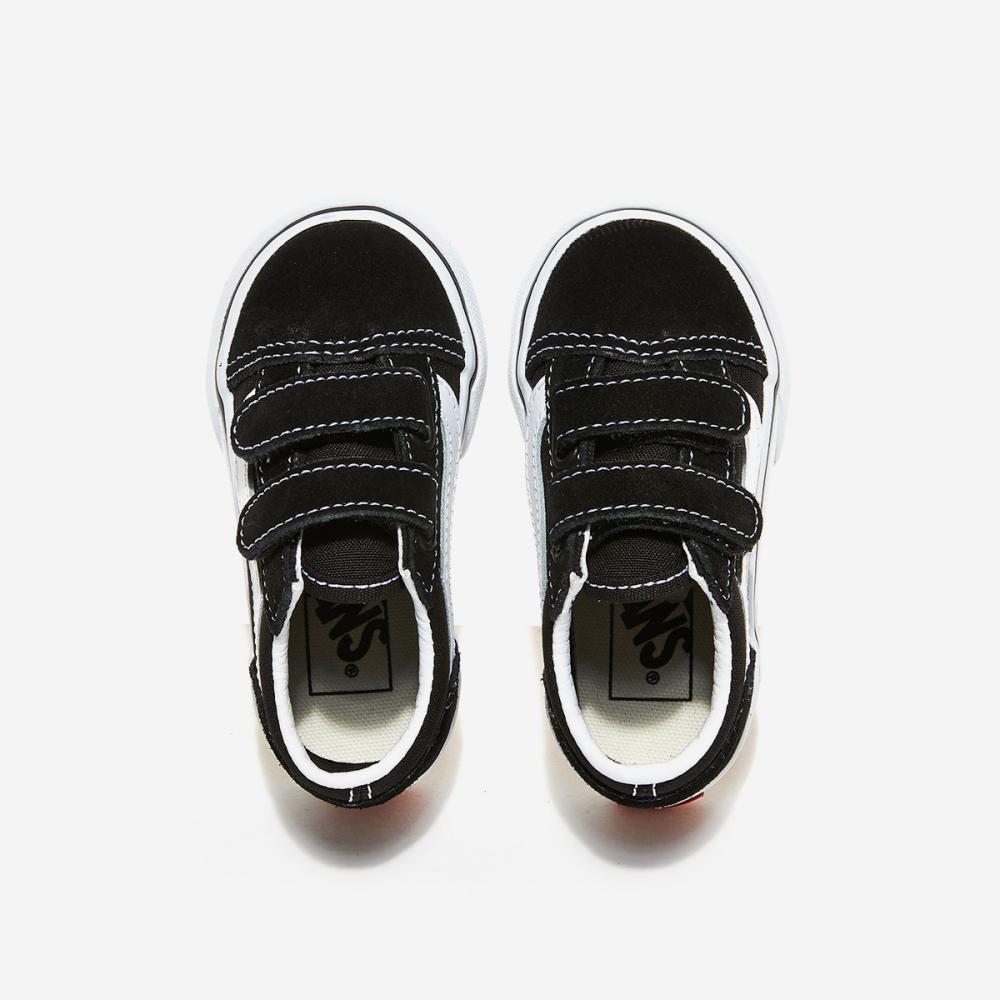 Vans Липучка старой школы, черная Vn000d3yblk, черная