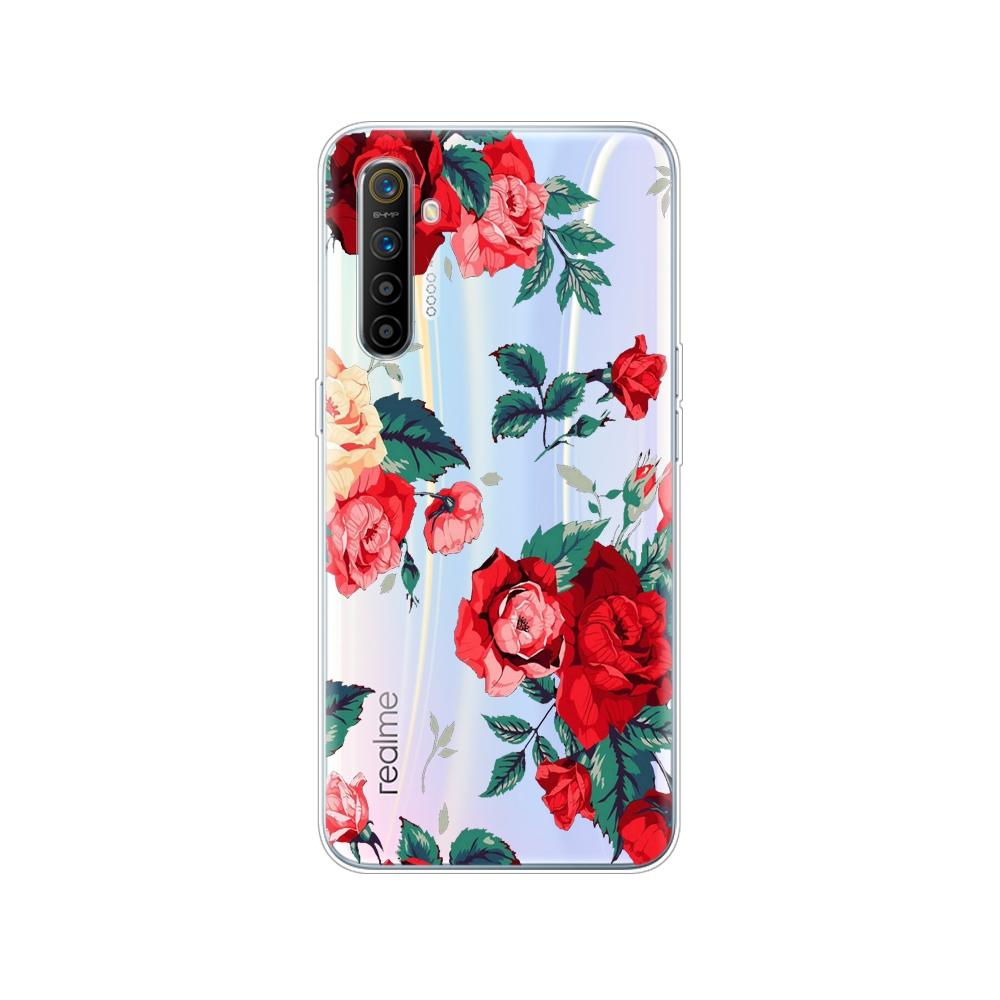 Для Realme XT Чехол RMX1921 Мягкий TPU Телефон Задняя Крышка Для OPPO RealmeXT Чехол Силиконовый Бампер Сумка Коке 6.4 дюйма