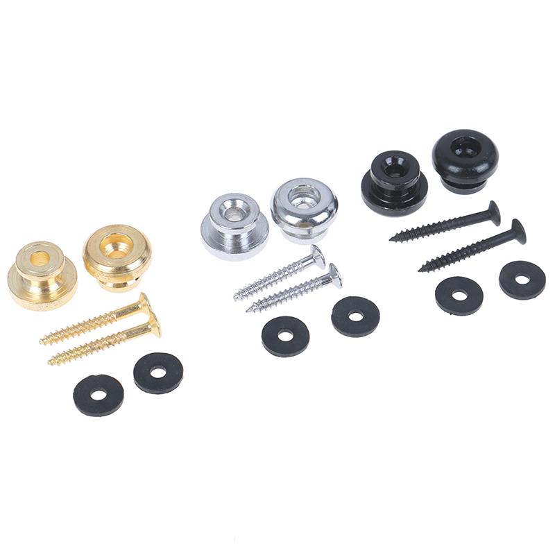 2 шт./пара замков для гитарного ремня, хромированная пряжка для ремня, аксессуары для гитары