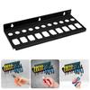 Screwdriver Holder Wall Mounted Pliers Wrench Storage Rack Multi Tool Hanging Organizer for Workshop Shed Garage Home
