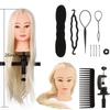 Hairdresser Training Practice Head Moldel Mannequin Long Hairdressing   Braid Set Tool 1#