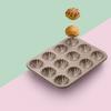 Nonstick Shell Shape Cake Pan 4/6/9/12 Cavities Muffin Pan Madeleine Cake Mold  Bakery