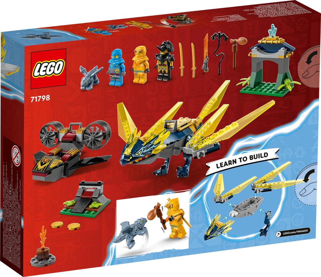 LEGO 71798 Nya and Baby Dragon Battle Arin's - New.