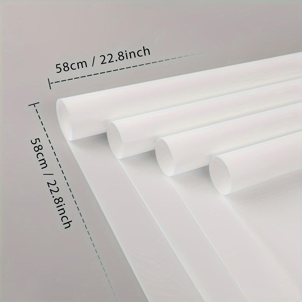 20 листов бумаги для цветочных пакетов размером 22,8 * 22,8 дюйма - водонепроницаемая бумага для цветочных пакетов, товары для цветочных магазинов, бумага для упаковки подарков на свадьбу, день рождения, своими руками ((белый))