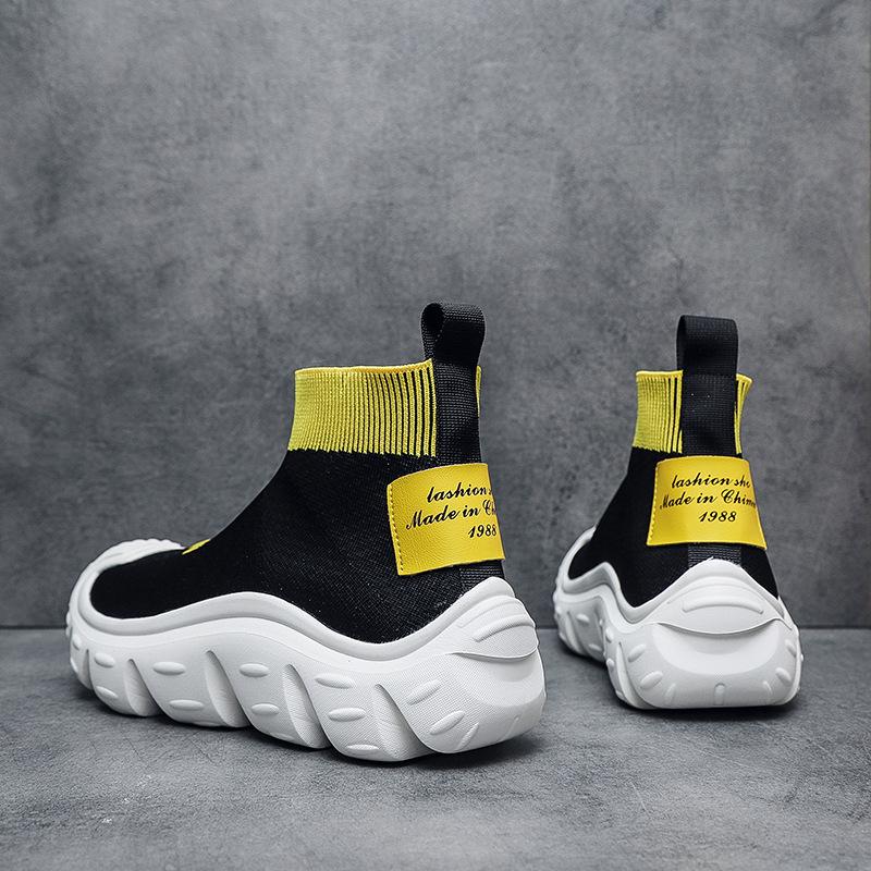 Летающие плетеные туфли мужские трендовые повседневные и удобные для вождения мягкая подошва мягкая поверхность дышащая модная одежда обувь Вэньчжоу стационарный магазин