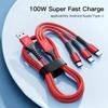 Hub Caps Car Interior Charger 3 In 1 Charging Cable Auto Accessories For Alfa Romeo Giulietta Mito 159 Giulia Stelvio 156 147 ToOZ2 