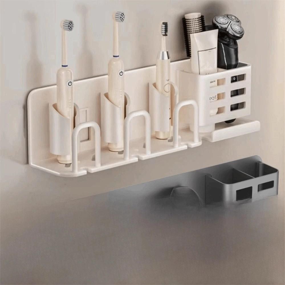 Waterproof Electric Toothbrush Holder Multi-Functional Hanging Toothbrush Stand Electric Shaver