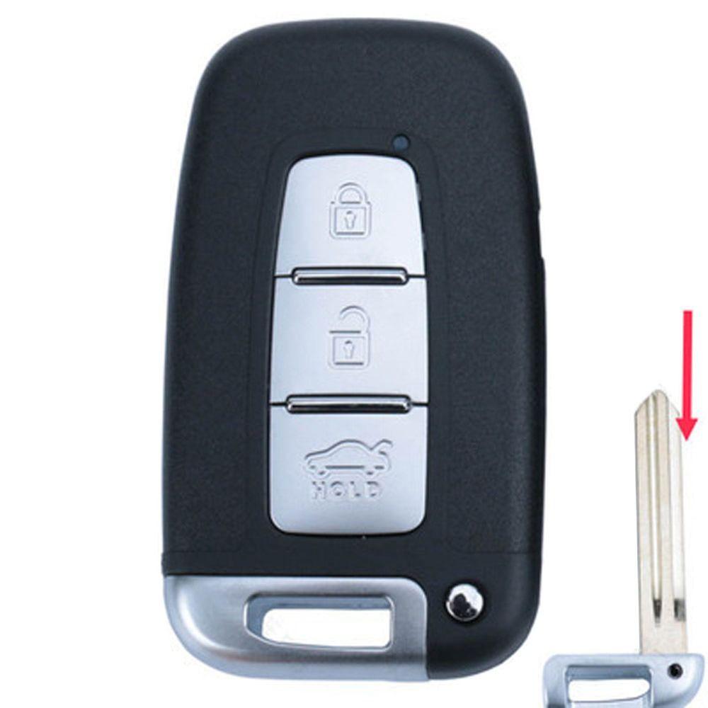 Корпус ключа-брелока ABS Бесключевой доступ Корпус ключа автомобиля для Hyundai IX35 для Kia K2 K5 Sportage Forte Автомобиль