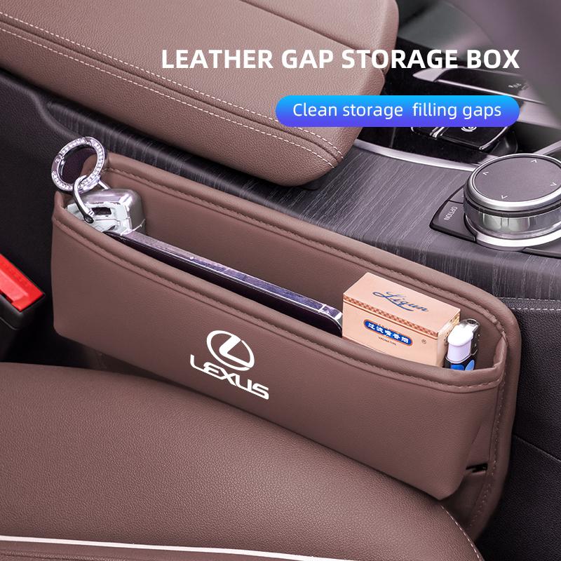For Lexus RX330 IS250 Ct200h ES300h NX300h RX350 IS300h RX400h LS Car Seat Gap Storage Bag Auto Interior Decoration Organizer