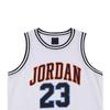 Jordan Vest 23 Brand Logo Letter Sports Breathable Mesh Sleeveless Kids Tops White DO1968-635