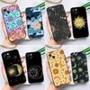 Силиконовый чехол 'Солнце Луна Знаки Зодиака Небесные' для iPhone 17 15 14 13 11 12 Pro Max 16 Plus 12 13 Mini 16e 17 Air Задняя крышка