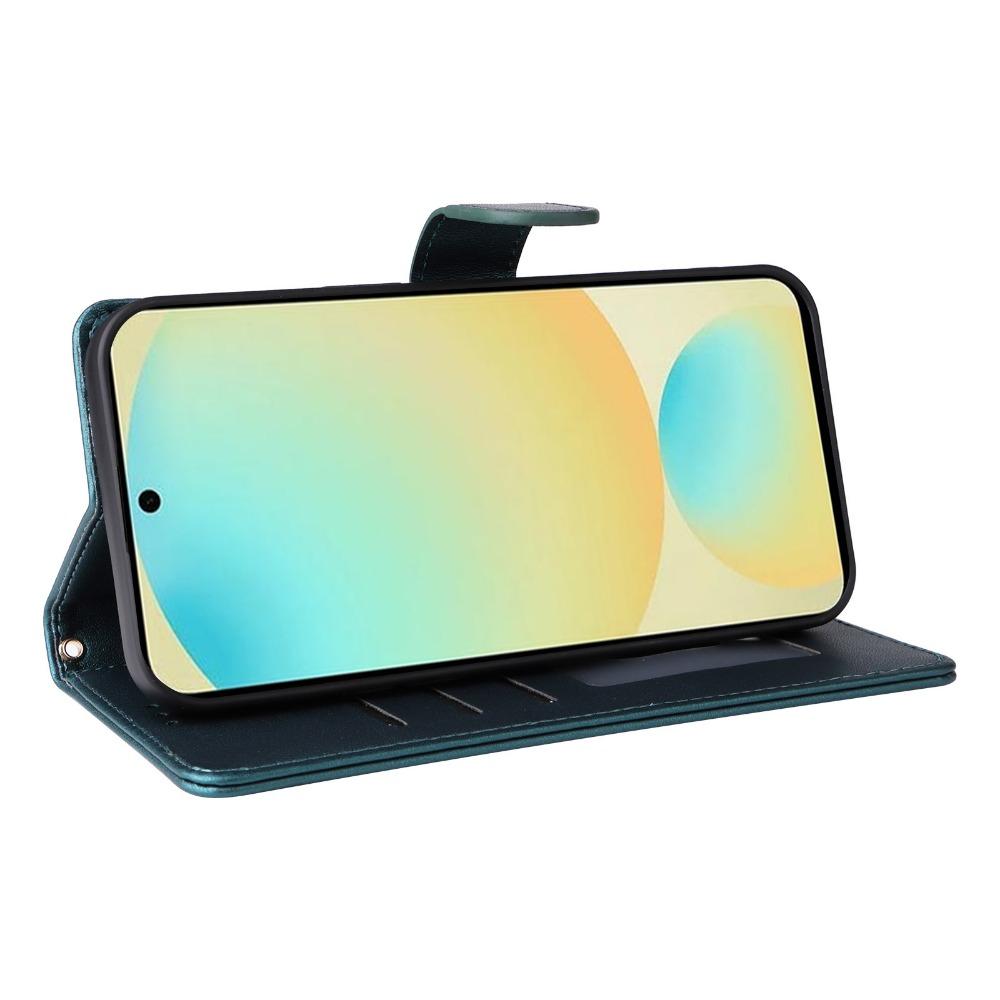 Fe S24 Galaxy Samsung For S24 S23 Ultra S22 S21 Plus A06 A16 A05 A05s A15 A25 A35 A55 A54 A34 A24 Wrist Strap Wallet Cover Case