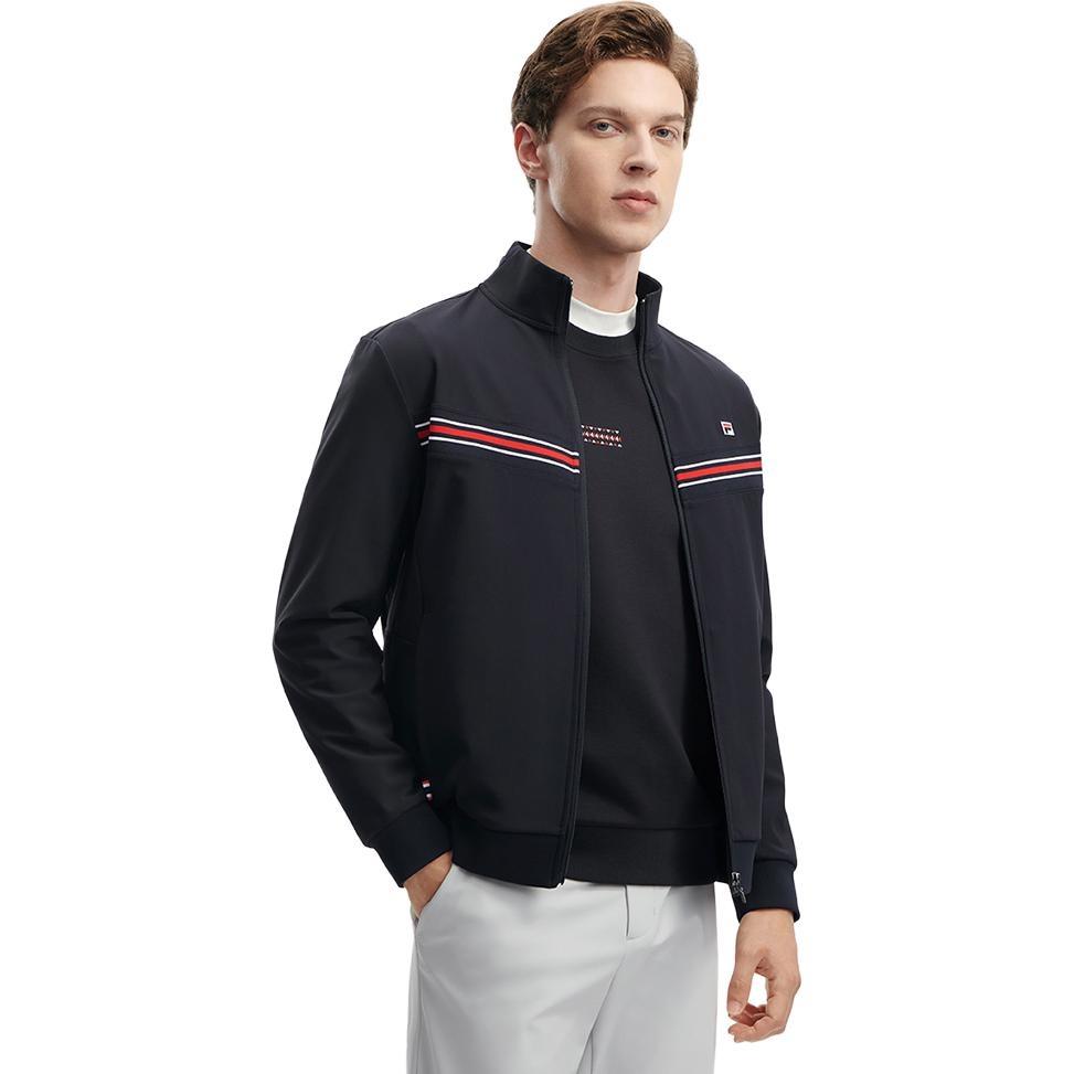 Fila Куртки Мужские Легендарный Синий Воротник-стойка Умеренный Другое F11M341501FNV